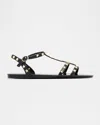 Valentino Garavani Heeled Sandal Woman In Black