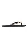 Valentino Garavani Black Cp Leather Sneakers In Black