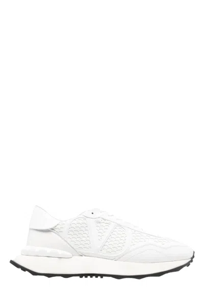 Valentino Garavani Logo-embossed Trainers In White