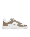 Valentino Freedots Leather Sneakers In White