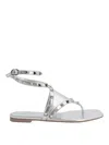 Valentino Sandalias - Plata In Plata
