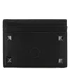 Valentino Rockstud Leather Card Case
