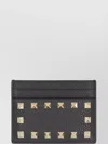 Valentino Rockstud Leather Card Holder