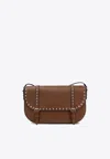 Valentino Rockstud Messenger Shoulder Bag