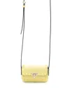 Valentino Rockstud Leather Mini Bag In White