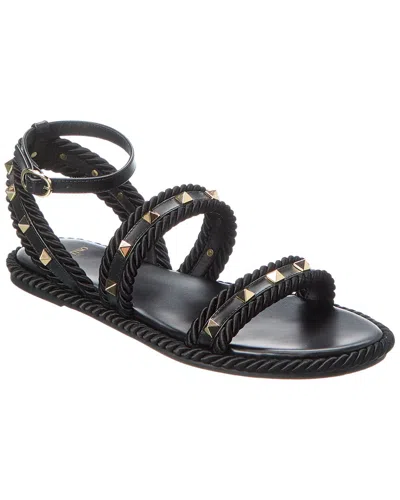 VALENTINO GARAVANI VALENTINO ROCKSTUD LEATHER SANDAL