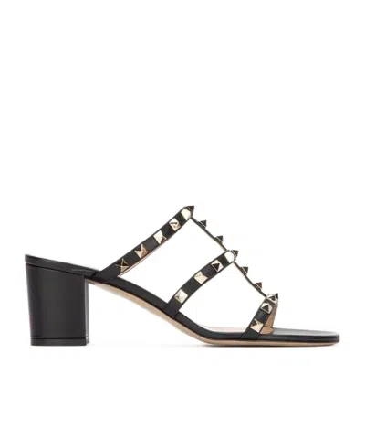 VALENTINO GARAVANI VALENTINO GARAVANI ROCKSTUD OPEN TOE SANDALS