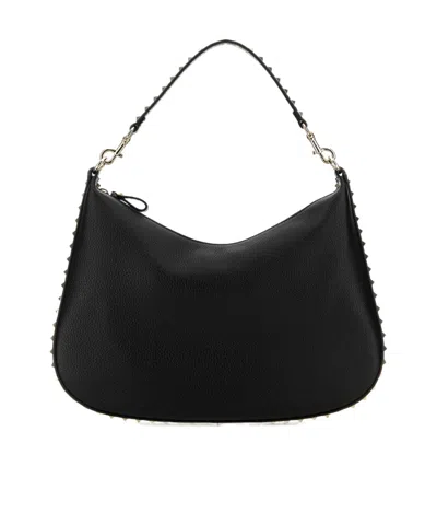 VALENTINO GARAVANI VALENTINO GARAVANI ROCKSTUD ZIP-UP SHOULDER BAG