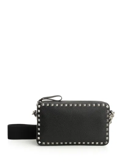 Valentino Garavani Black Rockstud Crossbody Bag