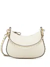 Valentino Small Rockstud Shoulder Bag In Weiss