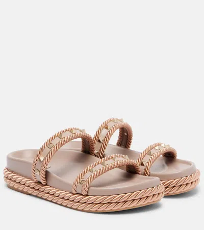 Valentino Garavani Rockstud Leather Slides