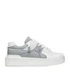 Valentino Garavani One Stud Xl Low-top Sneaker In Perforated Nappa In White