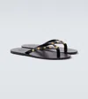 Valentino Garavani Black Cp Leather Sneakers In Black
