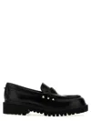 Valentino Rockstud Leather Penny Loafers