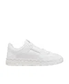 Valentino Leather Freedots Sneakers Studded Detailing In Gray