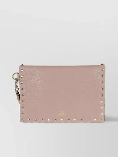 Valentino Garavani Rockstud Medium Flat Pouch