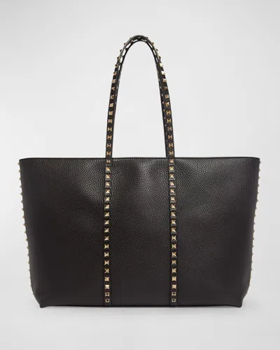 Valentino Garavani Rockstud Medium Leather Tote Bag