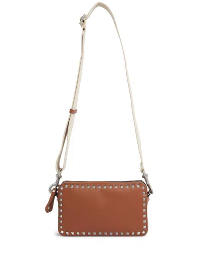 VALENTINO GARAVANI ROCKSTUD MESSENGER BAG
