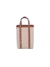 Valentino Garavani Rockstud Mini Bag In Sand