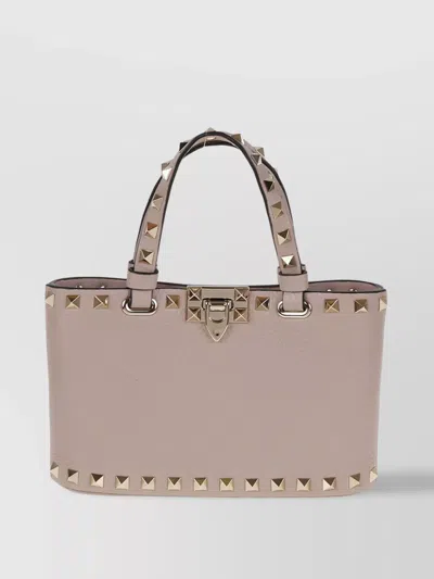 Valentino Garavani Rockstud Mini Calfskin Tote Bag