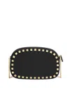 Valentino Garavani Rockstud Mini Crossbody Bag In Black