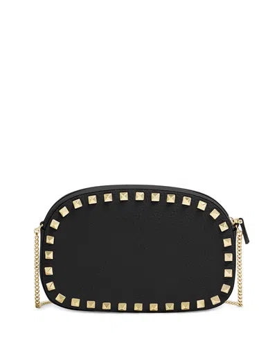 Valentino Garavani Rockstud Mini Crossbody Bag In Black