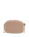 Valentino Rockstud Mini Crossbody Bag In Pink
