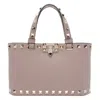 Valentino Studded Pebbled Cross-body Bag Chain