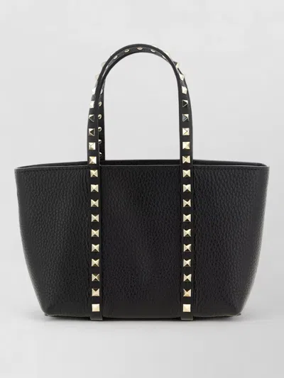 Valentino Garavani Rockstud Mini Leather Tote Bag