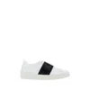 Valentino Vintage  Rockstud Open Leather Sneaker