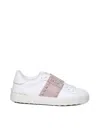 Valentino Rockstud Untitled Sneakers In White