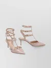 Valentino Rockstud Patent Leather Slingback Pumps