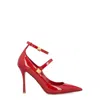Valentino Garavani Woman Pumps Red Size 10 Leather