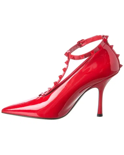 Valentino Garavani Rockstud Pump In Red