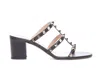 Valentino Saint Laurent White Leather Sl/61 Sneakers In Black