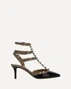 Valentino Studded Leather Stiletto Pumps