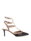 Valentino Garavani Two-tone Leather Rockstud Pumps