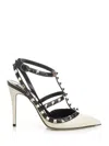 Valentino Rockstud 110 Leather Pumps
