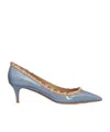 Valentino Rockstud Rivet High Heels In Multicolor