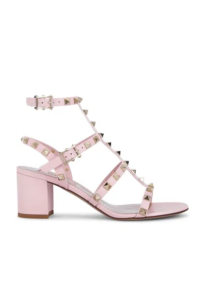 Valentino Garavani Rockstud Sandal In Pink