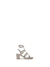 Valentino Rockstud Sandals In Multi