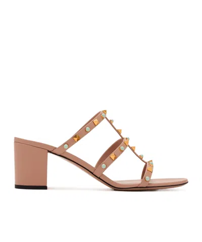 VALENTINO GARAVANI VALENTINO GARAVANIO ROCKSTUD OPEN TOE SANDALS