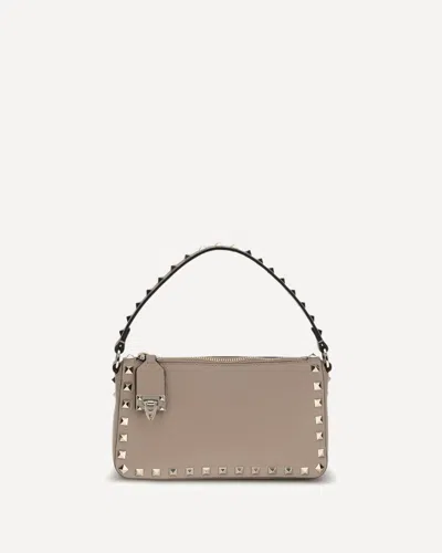 Valentino Garavani Rockstud Shoulder Bag In Pink