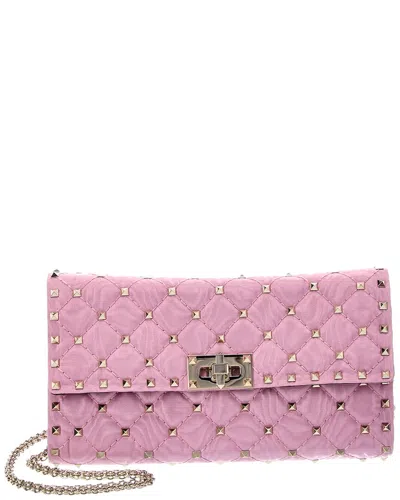 Valentino Garavani Valentino Rockstud Shoulder Bag In Pink