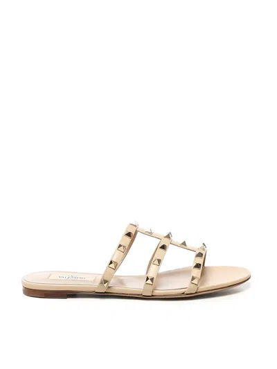 Valentino Garavani Rockstud Slide Sandal