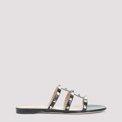Valentino Garavani Rockstud Slide Sandals In Multi