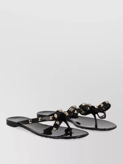 Valentino Garavani Rockstud Slides In Blue