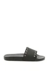 VALENTINO GARAVANI ROCKSTUD' SLIDES