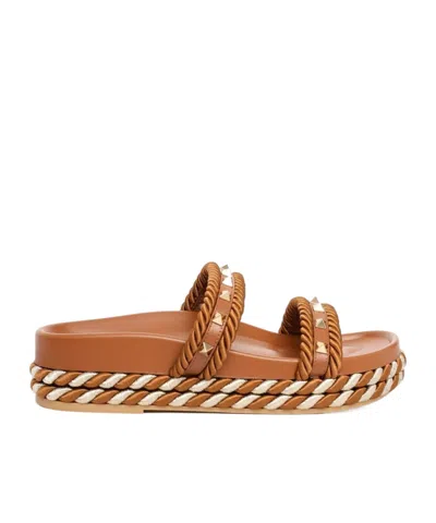 VALENTINO GARAVANI ROCKSTUD SLIDES