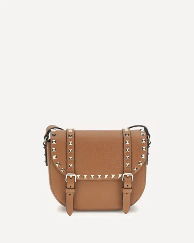 VALENTINO GARAVANI ROCKSTUD SMALL MESSENGER SHOULDER BAG